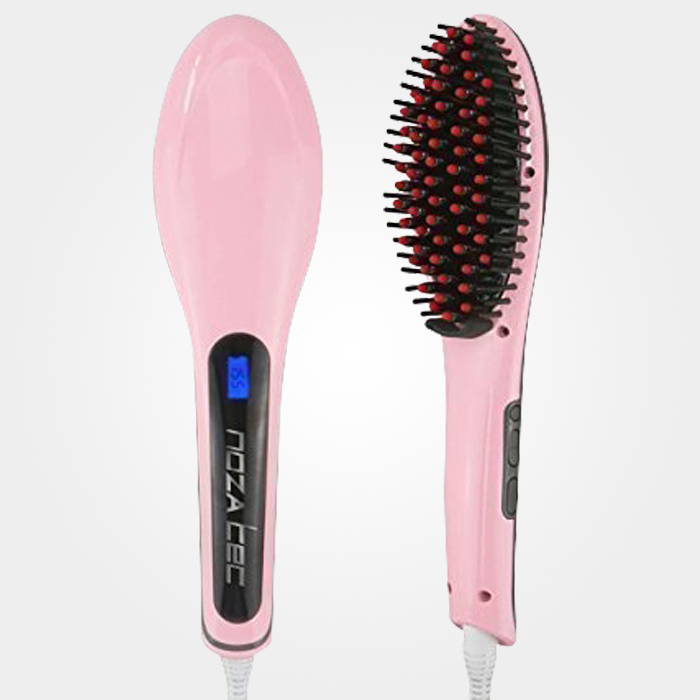Hair Straightener Brush With Temperature Bx-1000